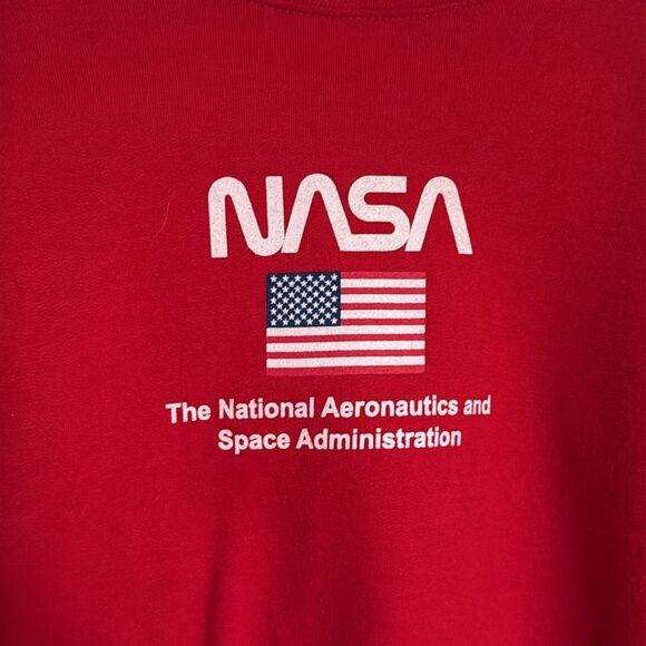 Red NASA Sweater crew neck XS - Picture 2 of 5